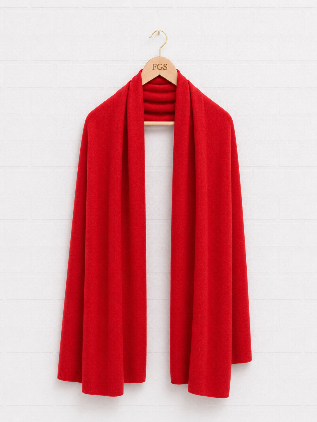 Oats Cashmere Adele- Poppy Red