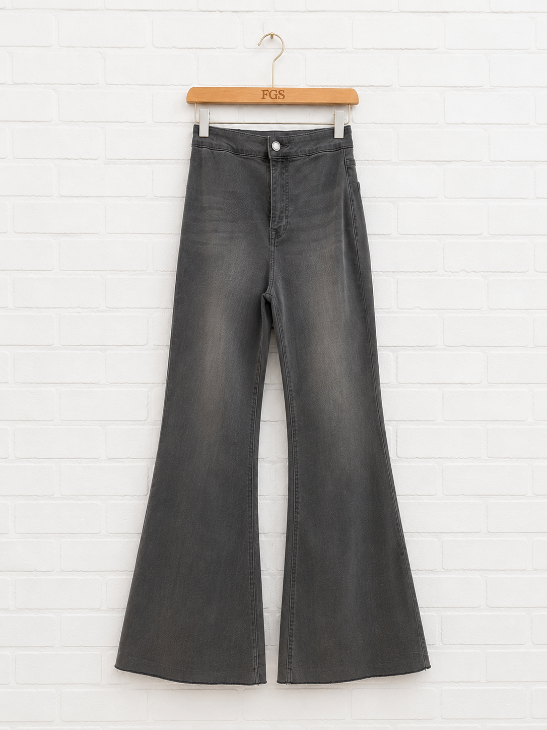 Etienne Marcel High Waist Flare - Grey