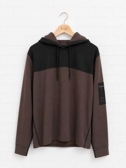 Alp N Rock Rowan Hoodie Brown- XL