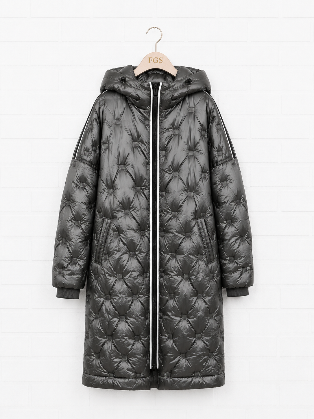 Beate Heymann Quilted Coat- 34