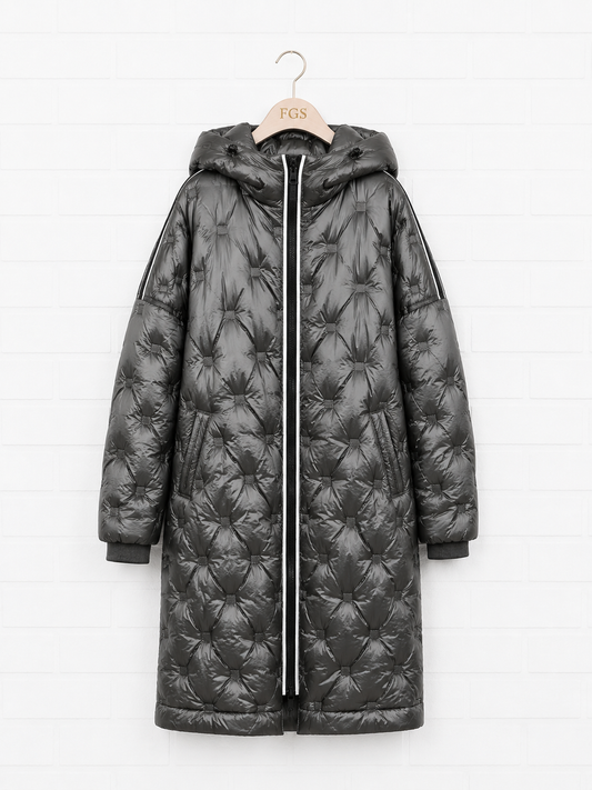 Beate Heymann Quilted Coat- 36
