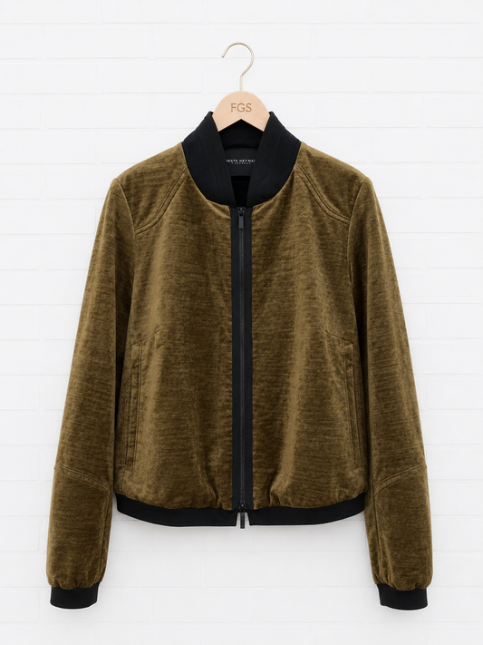 Beate Heymann Velvet Jacket- 38