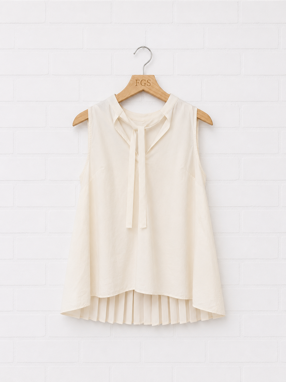 Hana San Top Esteban Ivory Blouse-36