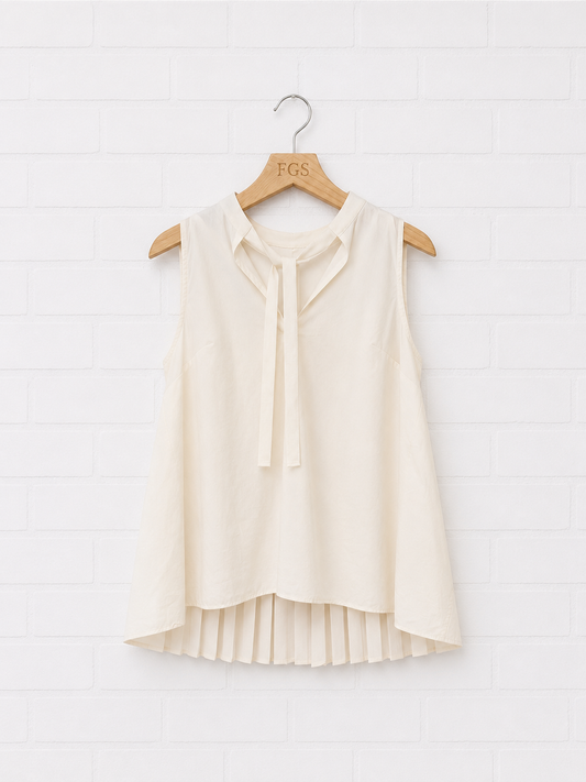 Hana San Top Esteban Ivory Blouse-36