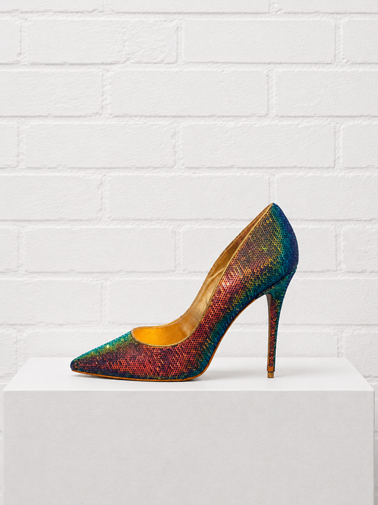 Carrano Cherri Sequin Pumps- 8