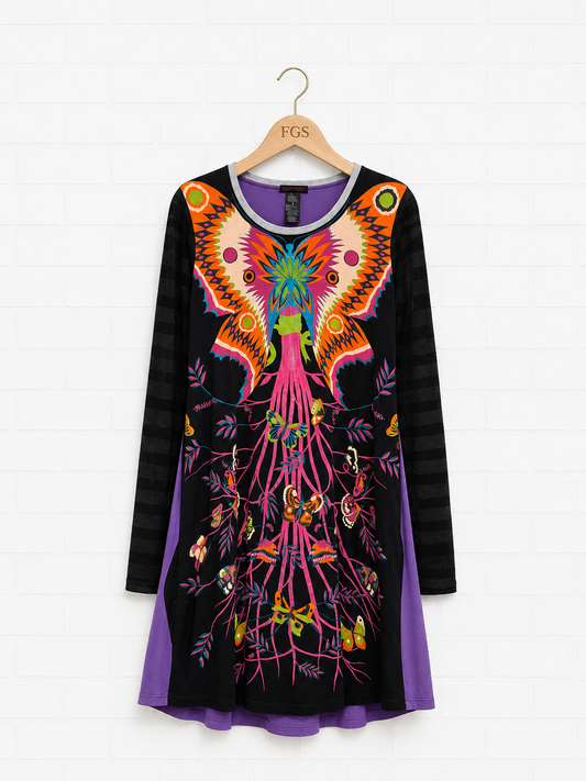 Custo Barcelona Butterfly Tunic Top-4
