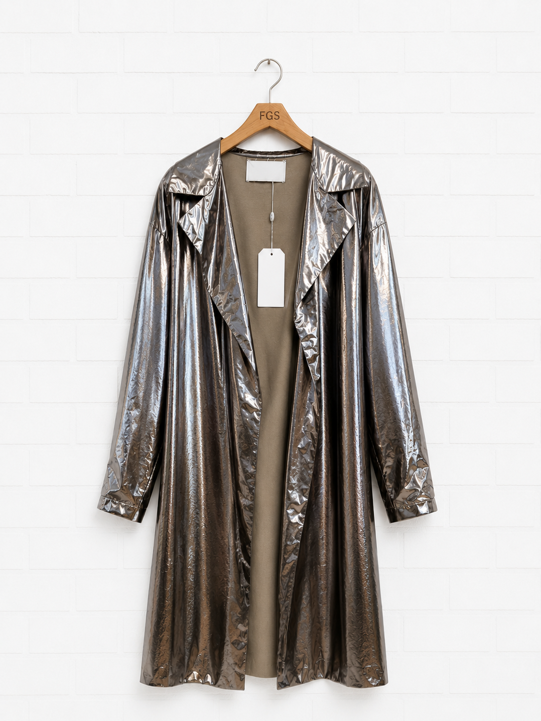 Harris Wharf London Metallic Trench- 42