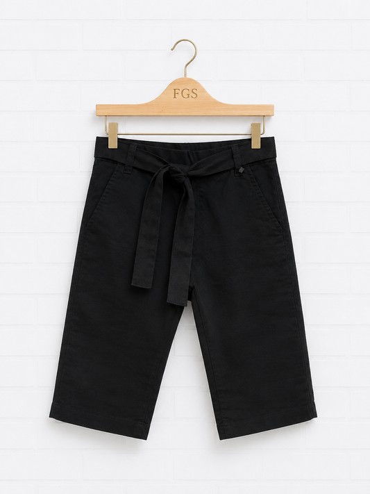 Bevy Flog Dafna Bermuda Shorts-Black-30