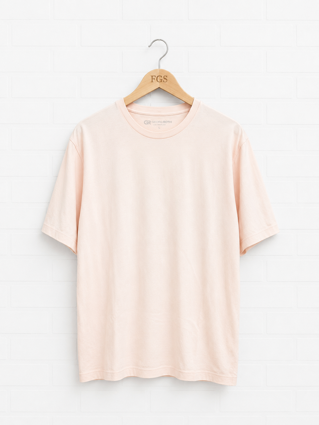 Georg Roth Pink Pima Crewneck- XXL