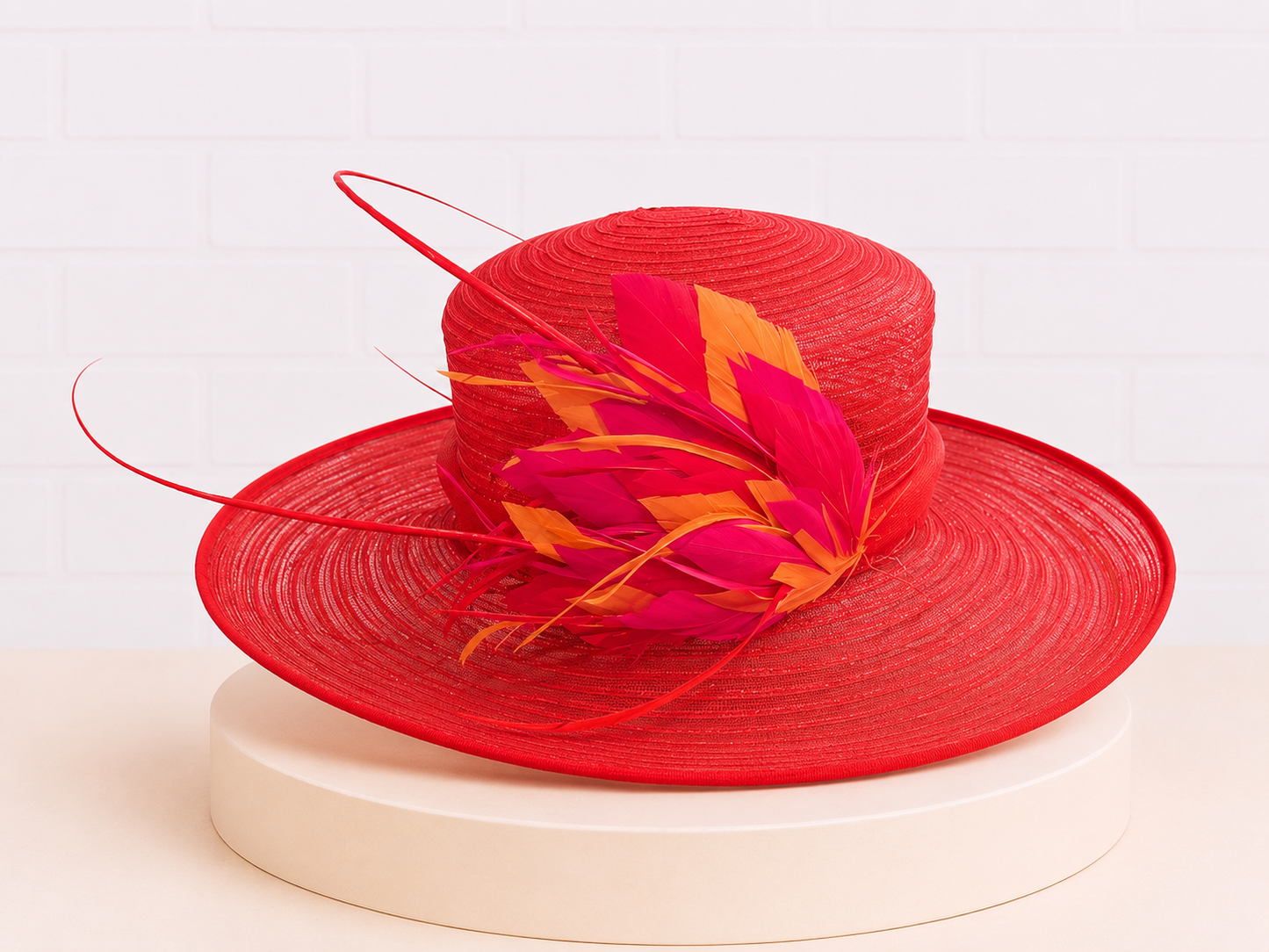 Grace Crinoline Queen's Crown Dress Hat