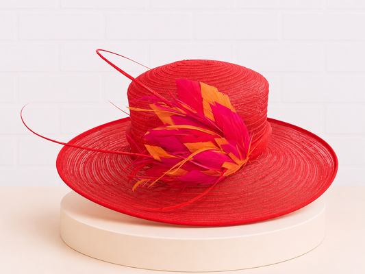 Grace Crinoline Queen's Crown Dress Hat