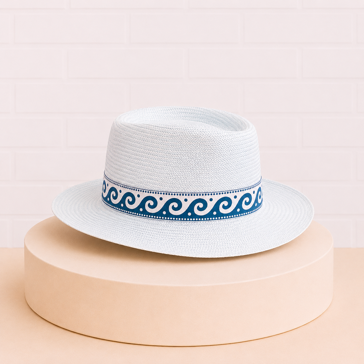 Olas Summer Panama Hat — Medium