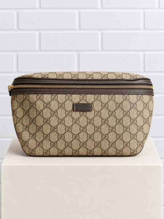 Gucci GG Supreme XL Belt Bag – Beige & Brown