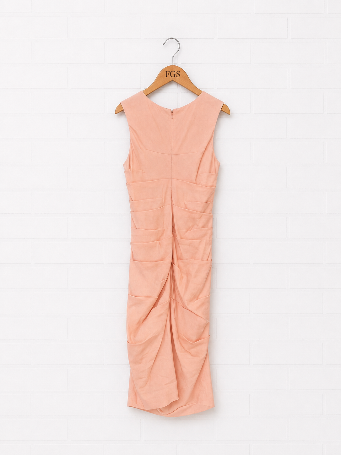 Laura Vogel Ruched Sheath Dress- 8