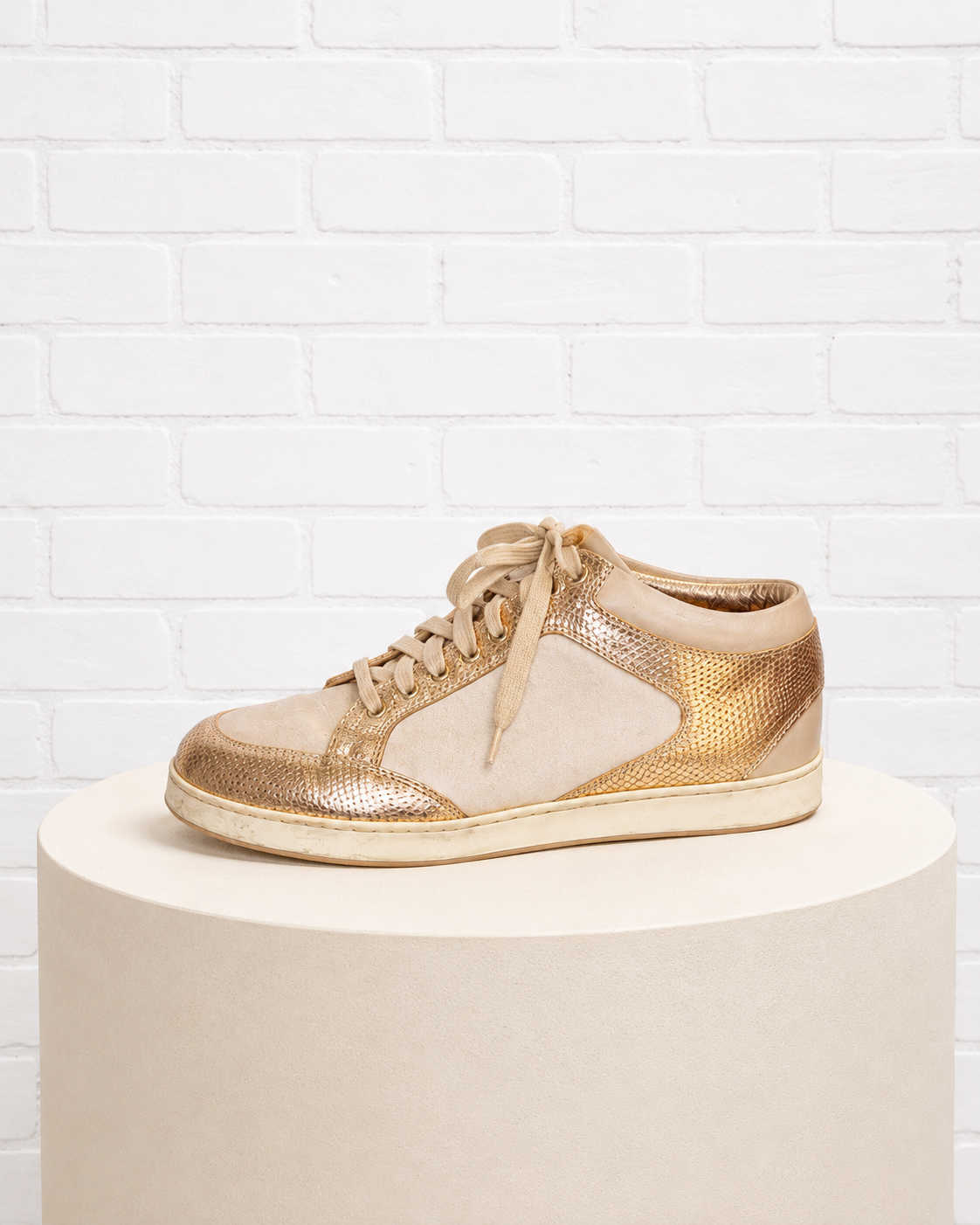 Jimmy Choo "Miami" Low Top Sneakers - 38