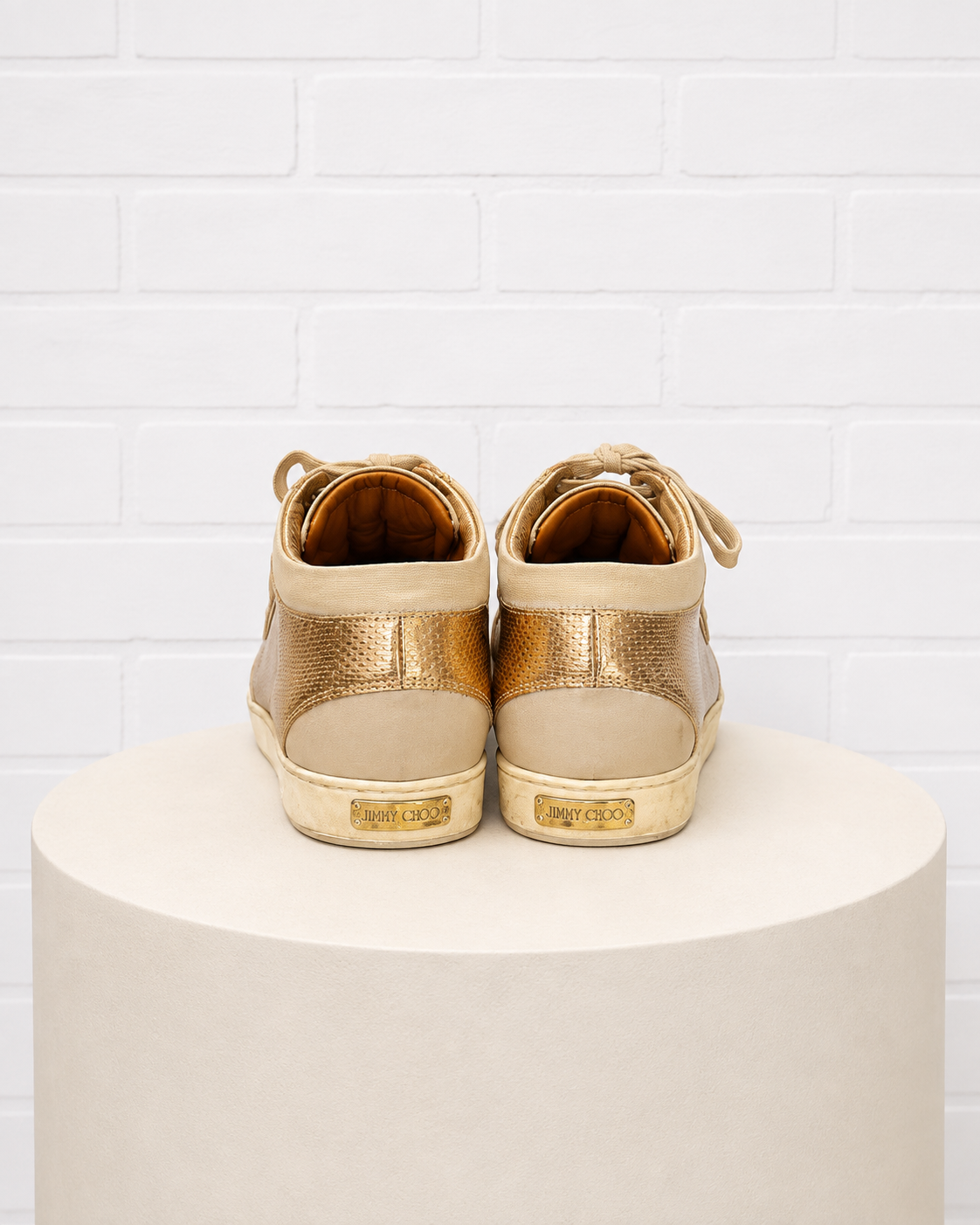 Jimmy Choo "Miami" Low Top Sneakers - 38