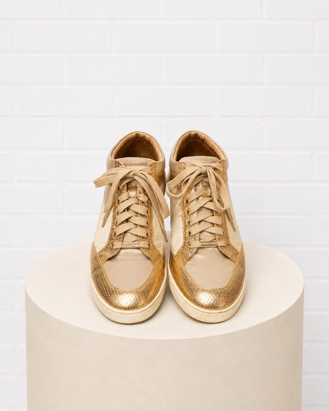 Jimmy Choo "Miami" Low Top Sneakers - 38