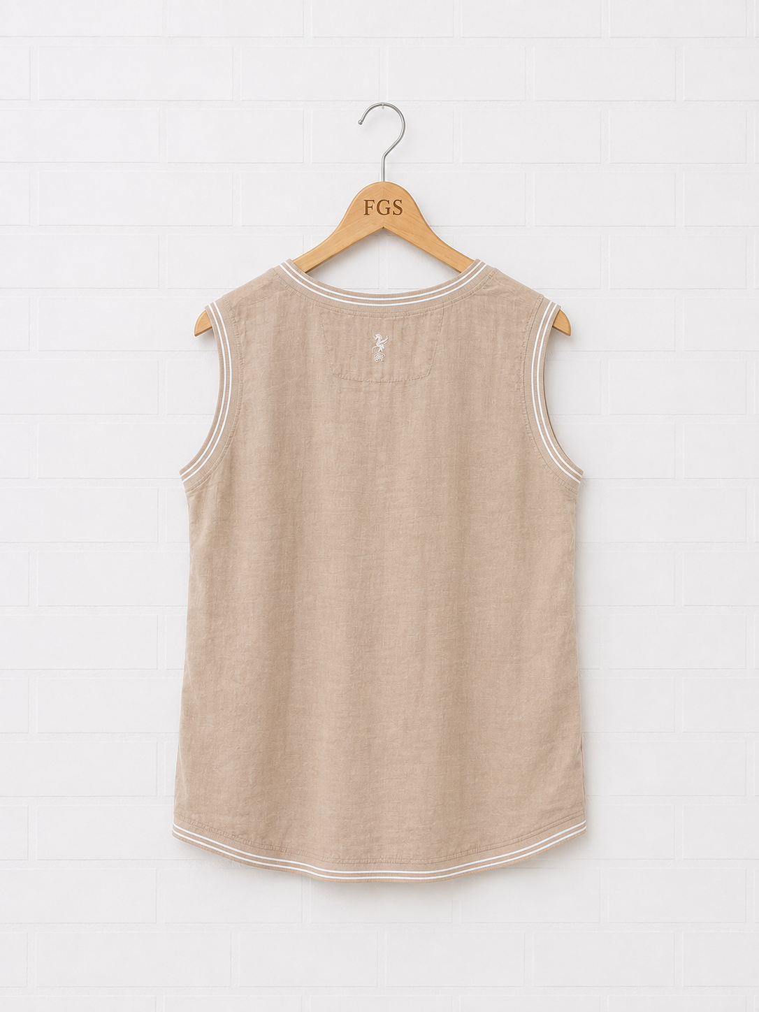 European Culture Simply Taupe Undershirt- L