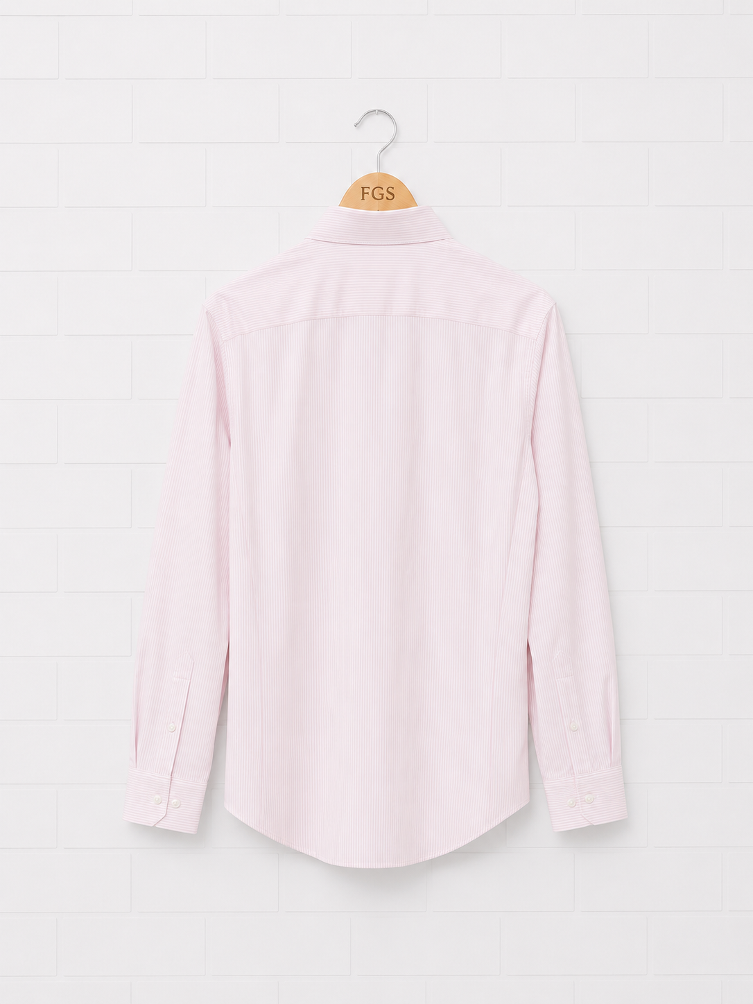 Mizzen & Main Leeward Pink Banker Stripe- L