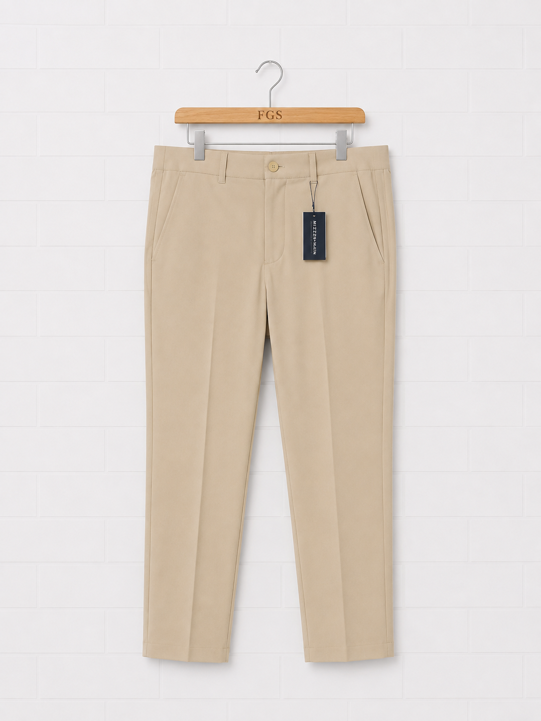 Mizzen & Main Helmsman Chino Pant Khaki - 32x32
