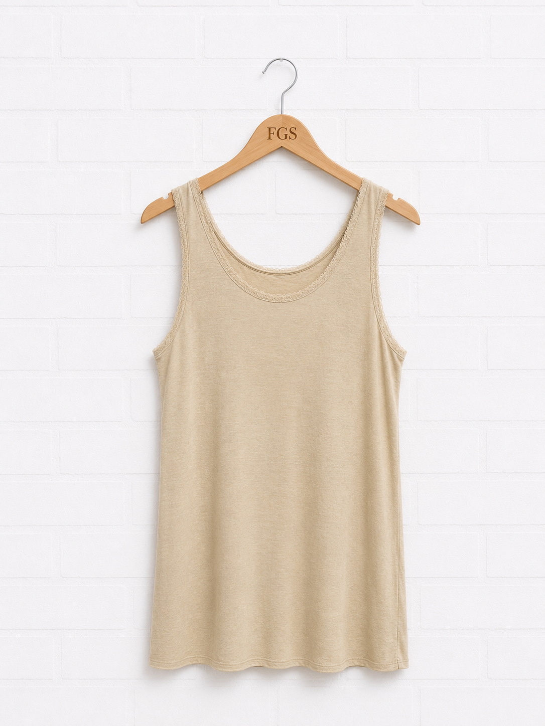 Milio Milano Tan Tunic Tank- XS/S