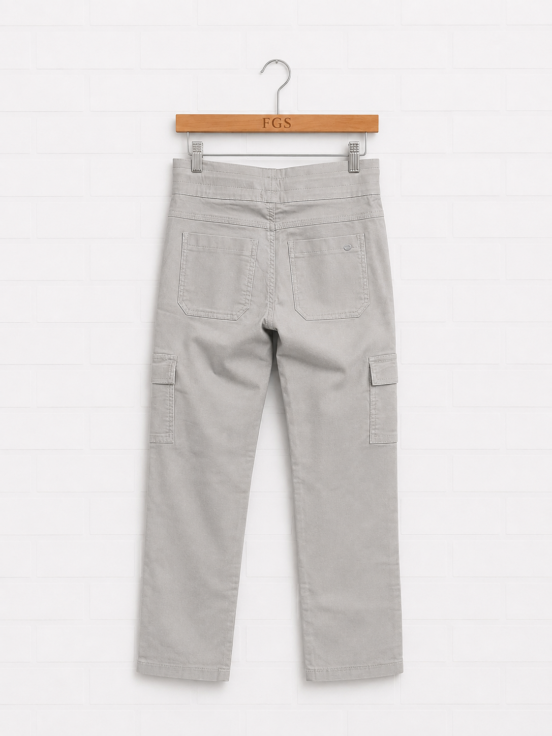 Bevy Flog Ali Light Grey Check- 29