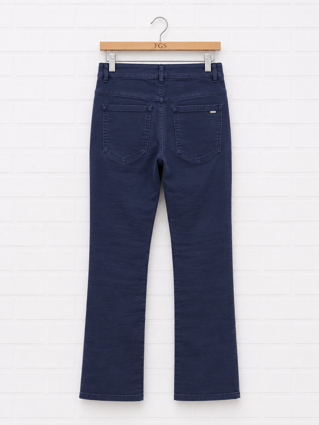 Bevy Flog Commando Navy Pant- 27