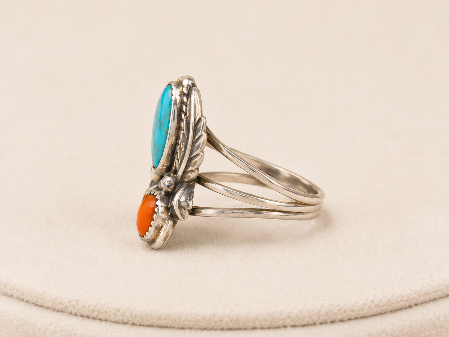 Sterling Turquoise Ring - 5