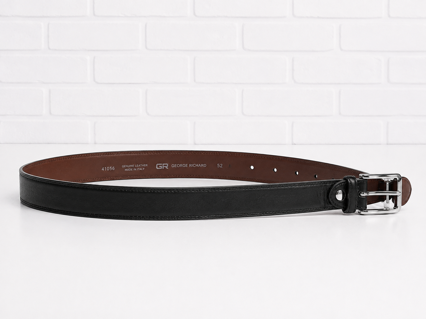 Georg Roth Brown/Black Reversible Belt- 38