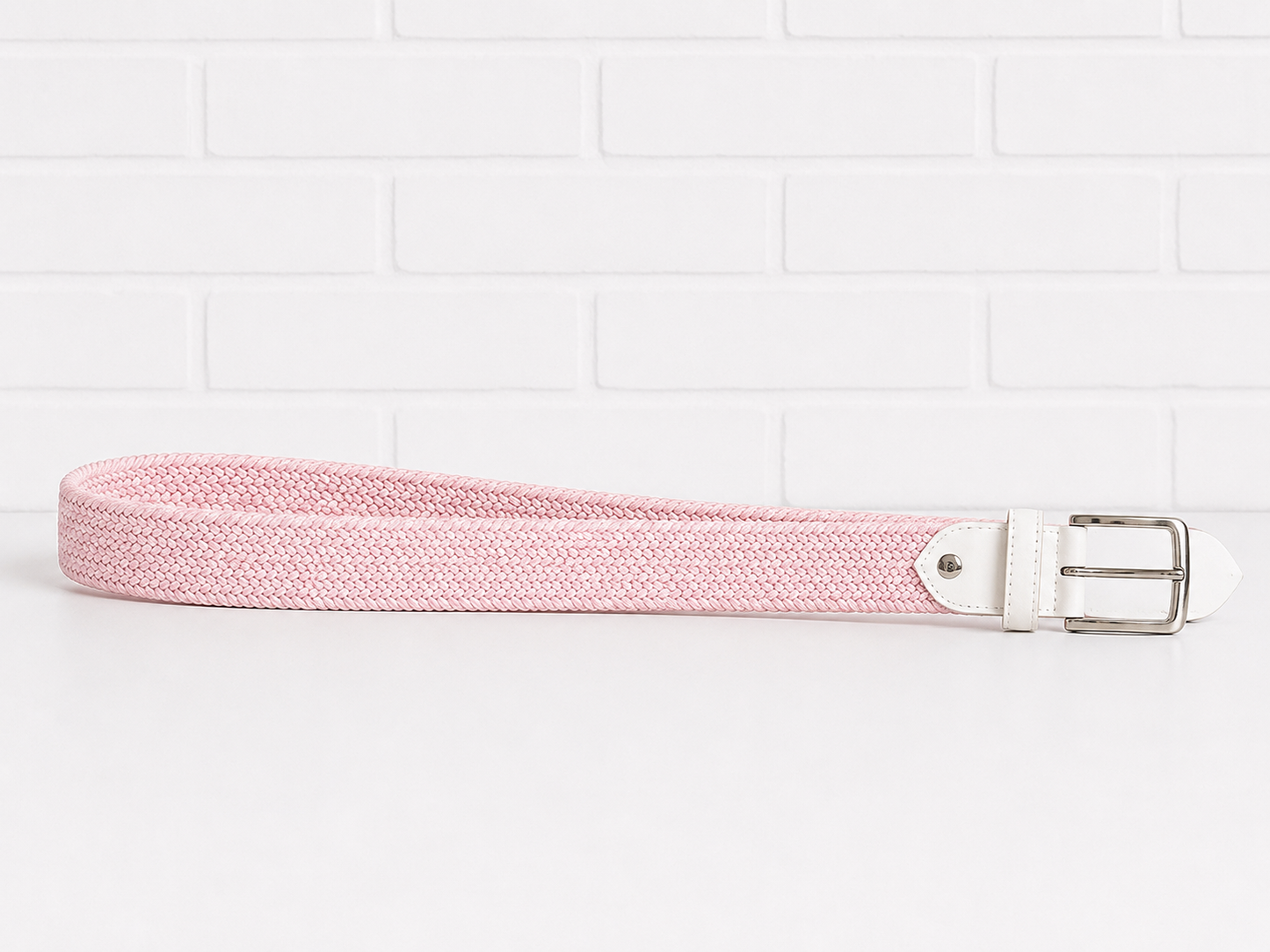 Georg Roth Bonn Pink Stretch Belt - 40