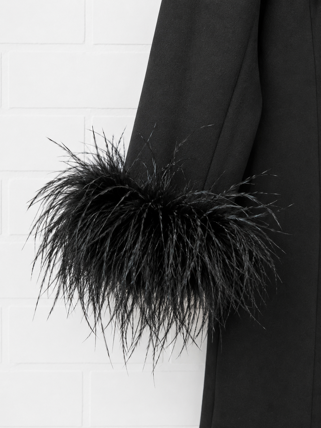 Tuckernuck Feather Cuff Mini Dres- M