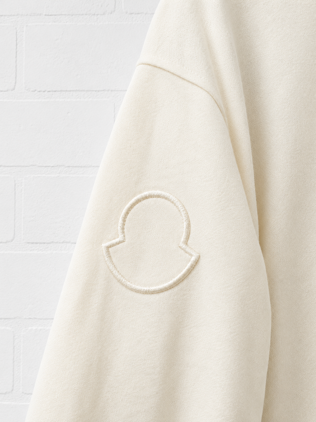 Montclair Monogram Crew Neck Sweater- M