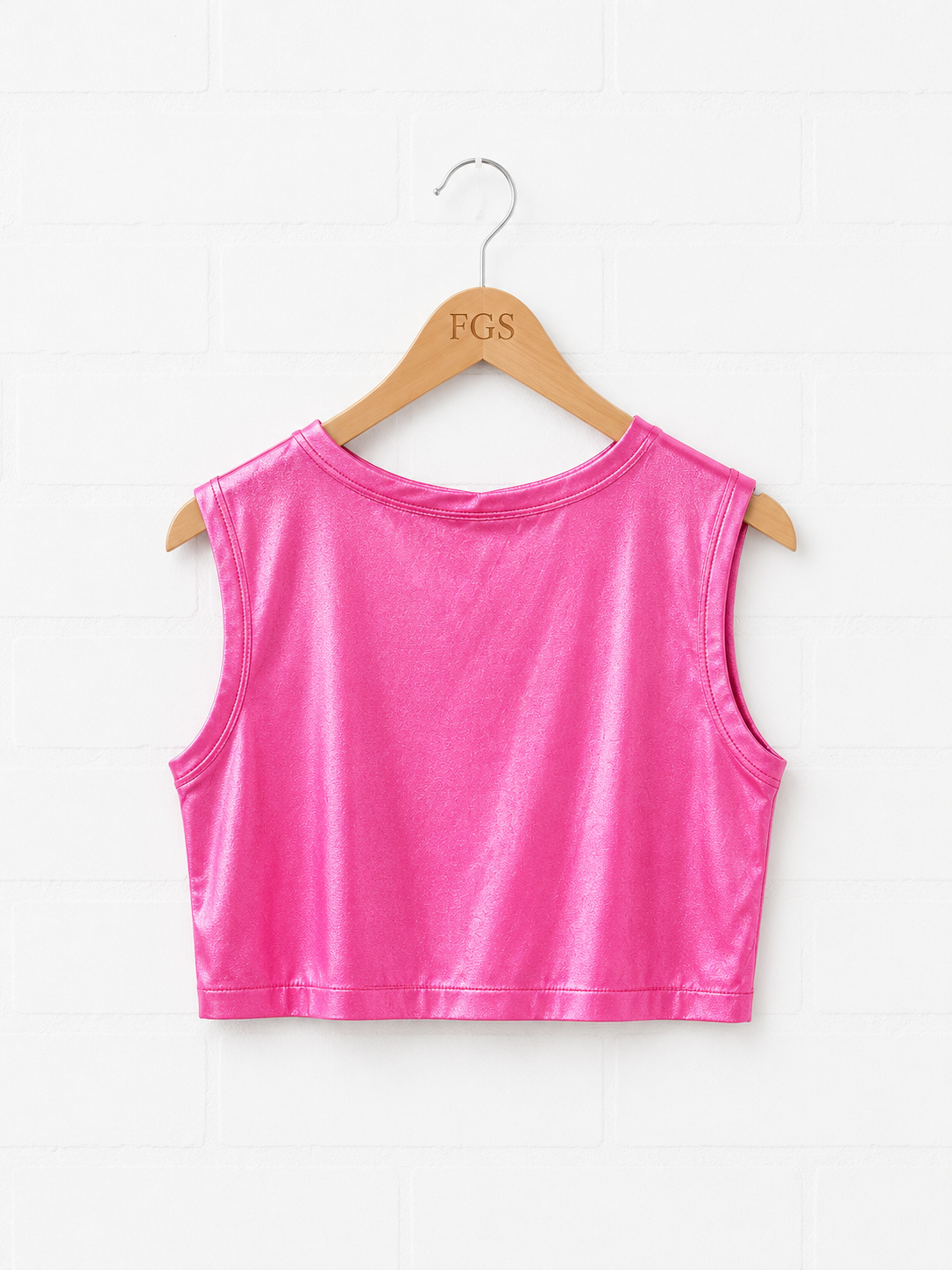 Nonchalant Label Electric Crop Top- S