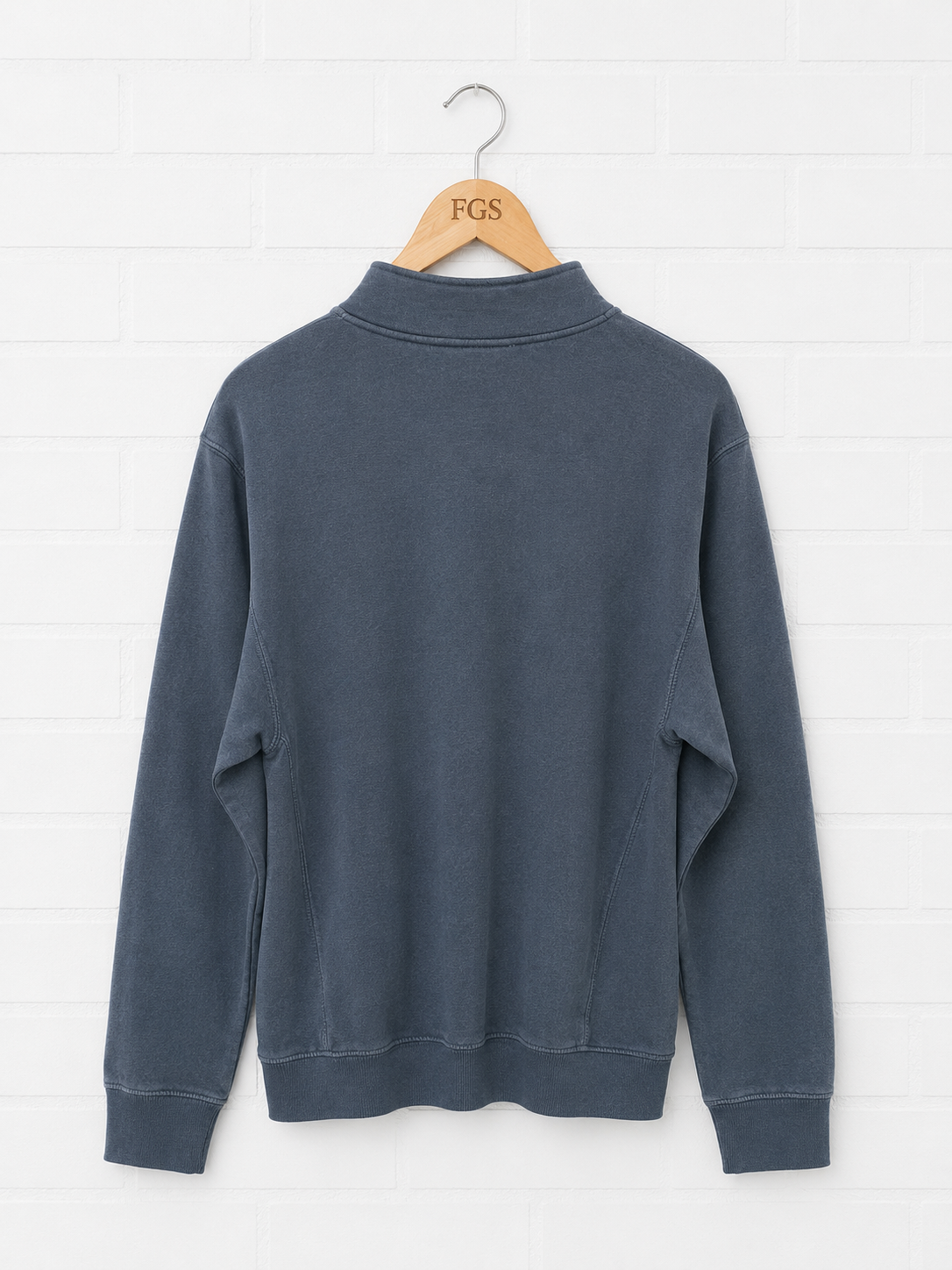 Georg Roth 1/4 Zip Slate Blue- M