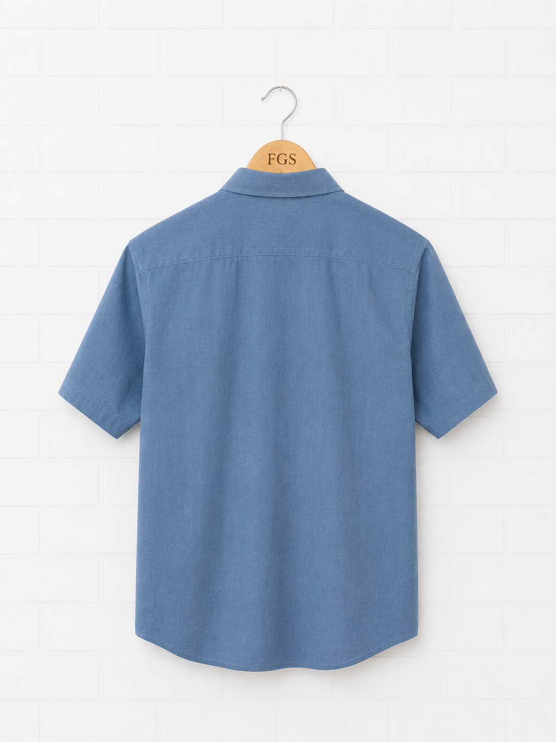 Georg Roth Indigo Linen Short Sleeve- L
