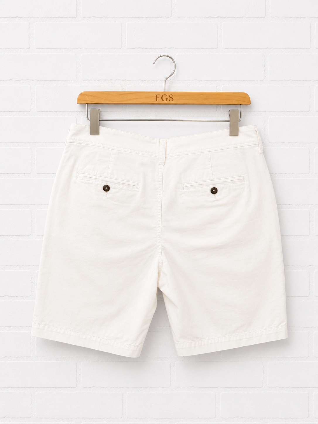 Georg Roth White Chino Shorts- 33