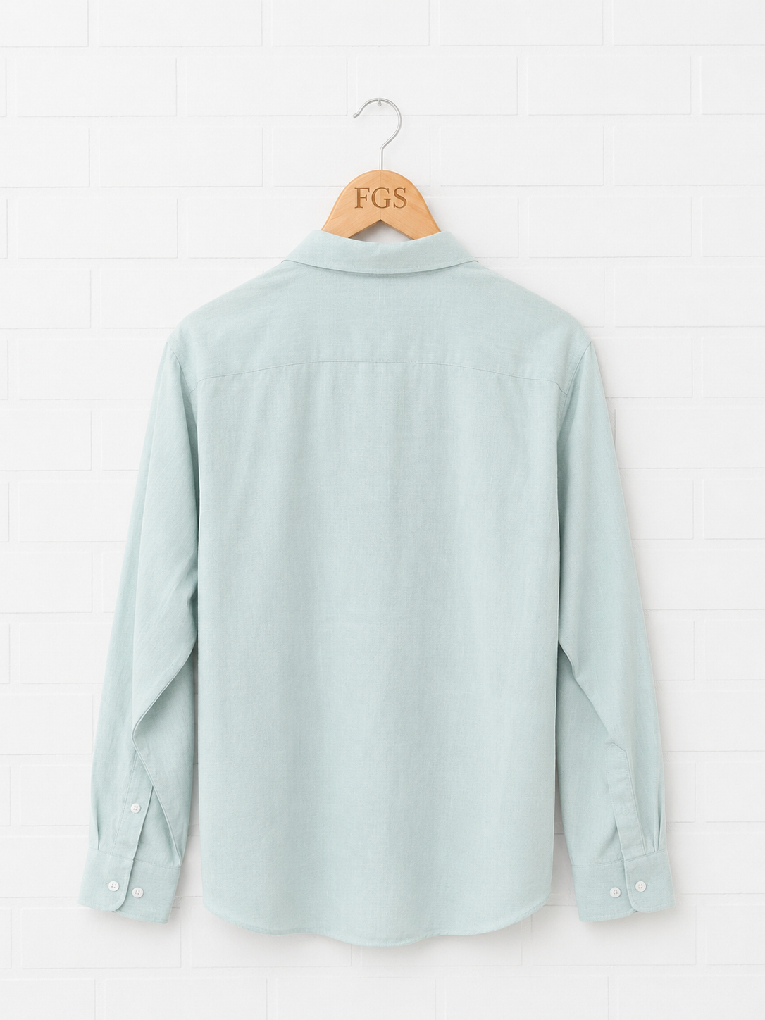 Georg Roth Aqua Linen Button Up-XL
