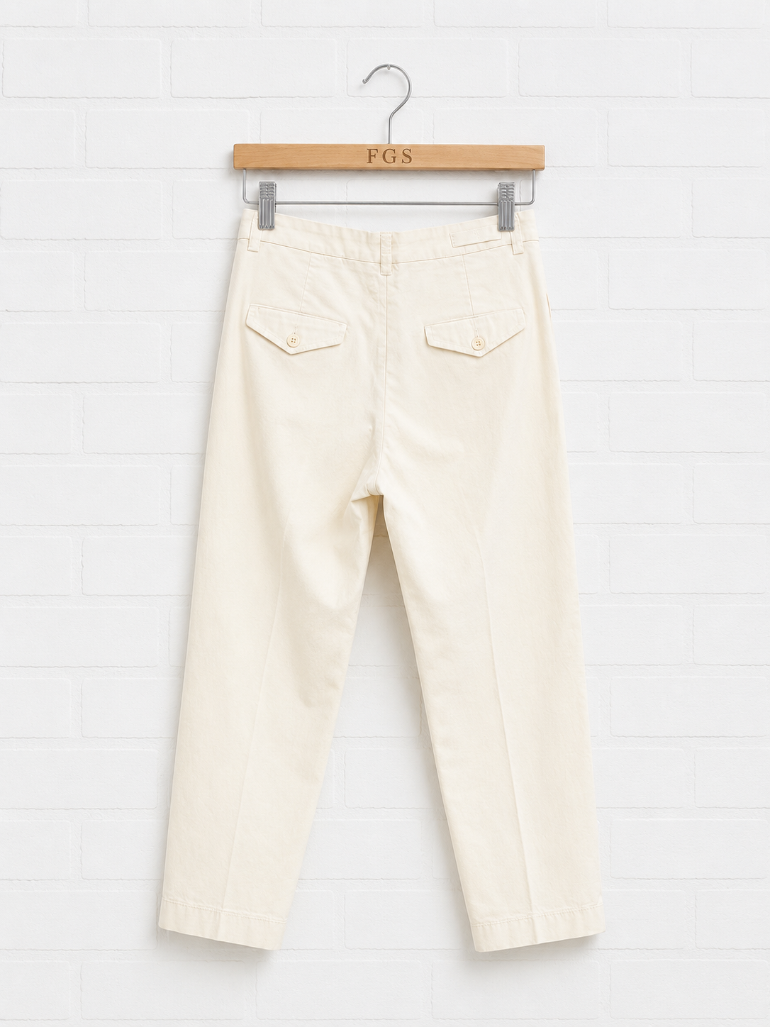 Cambio Karina Cotton Blend Trousers- 40