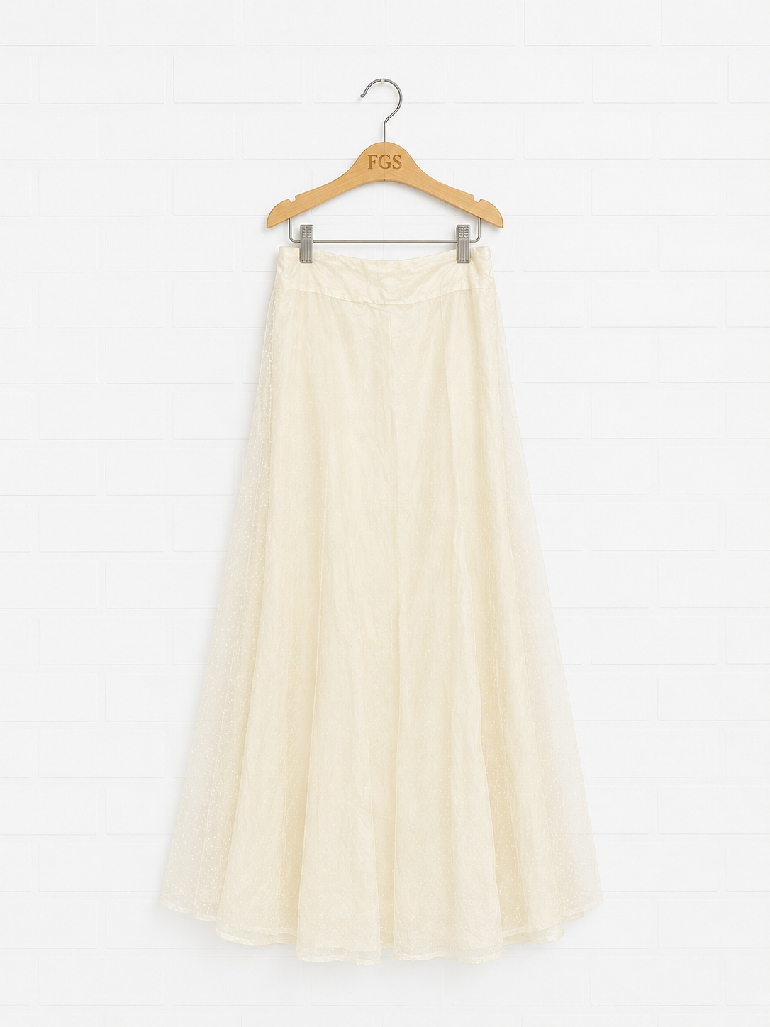 Krista Larson Flower Tulle Skirt- OS