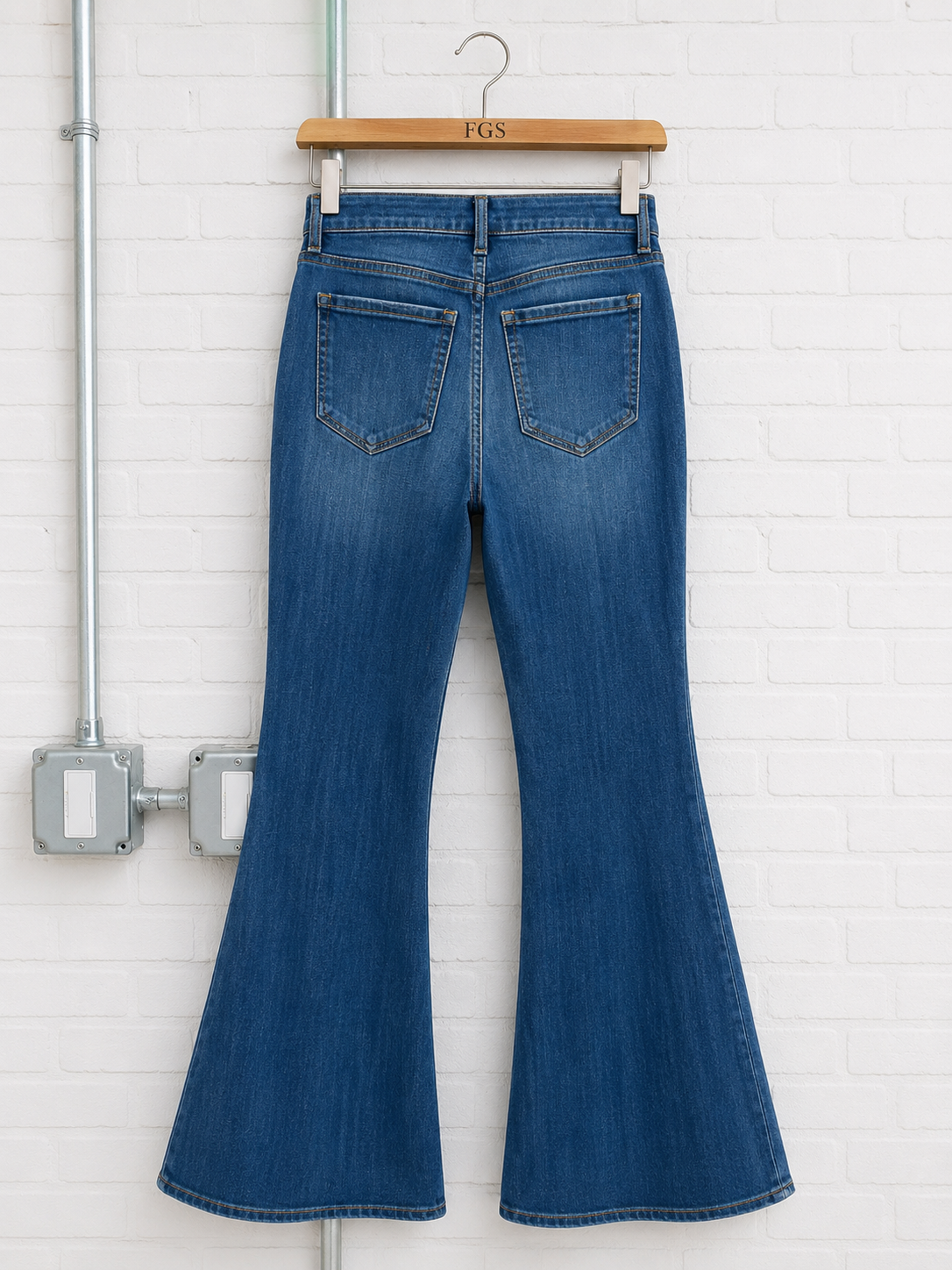 Etienne Marcel High Waist Denim Flare