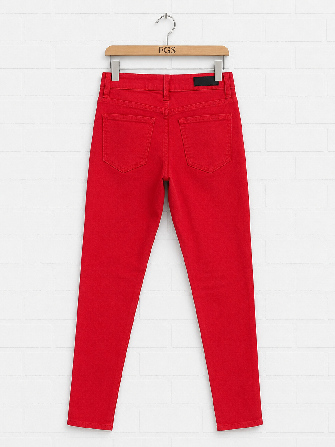 Etienne Marcel Signature Red Crop Pant