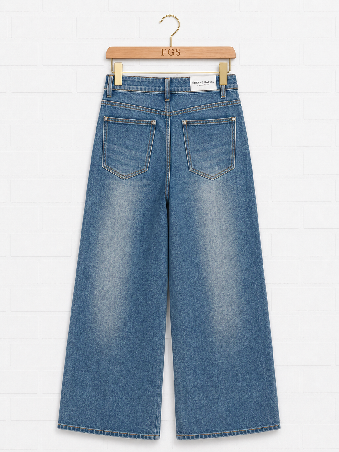 Etienne Marcel Dark Wide Leg
