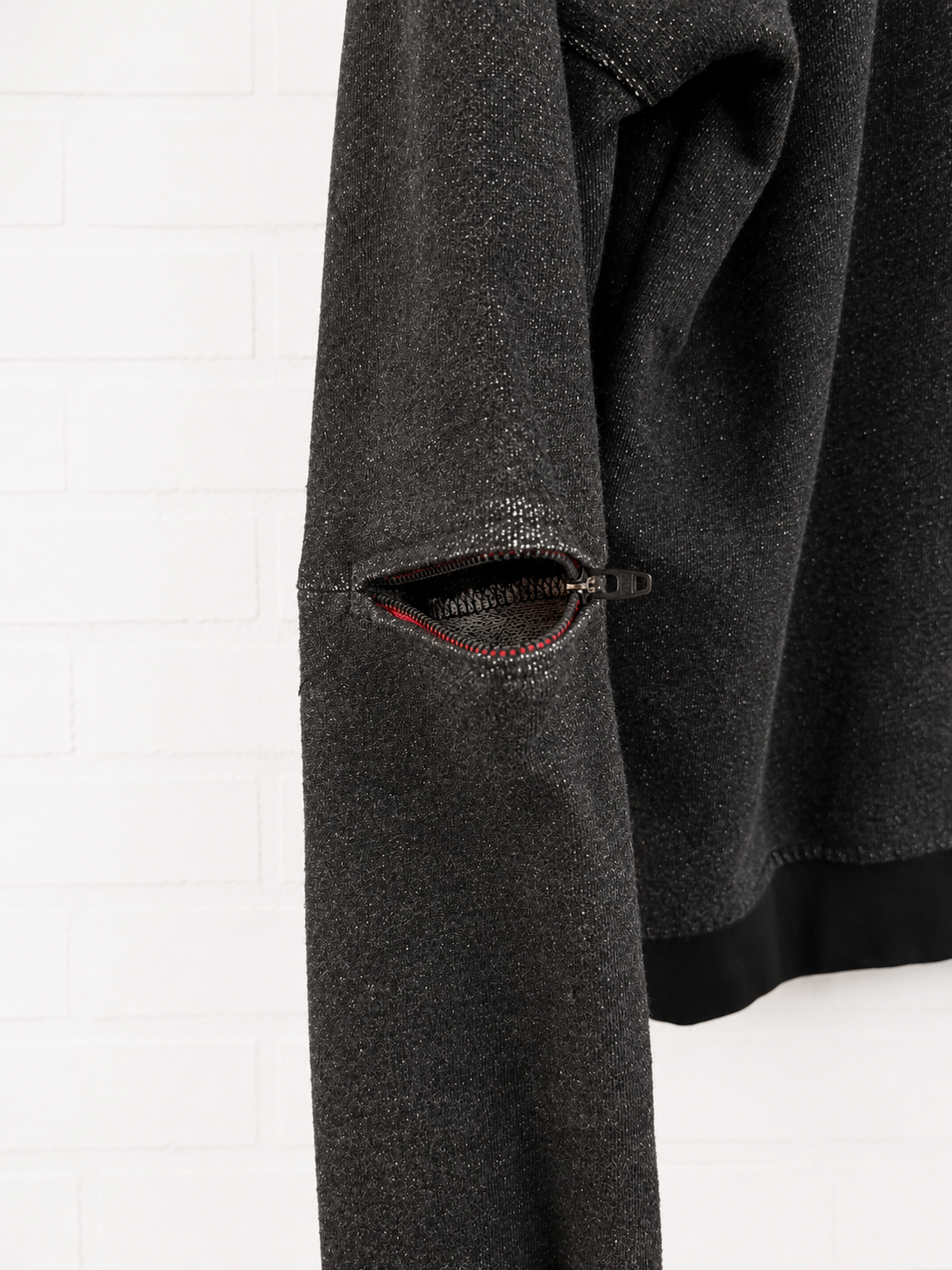 Etienne Marcel Black Hoodie w/ Zips