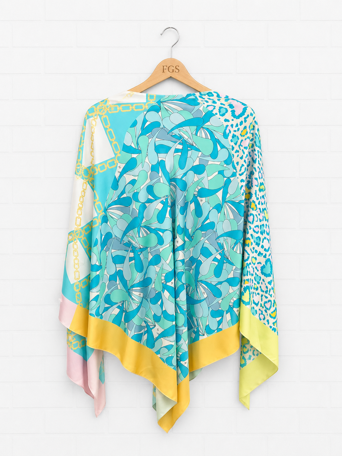Mucho Gusto Multi Color Poncho