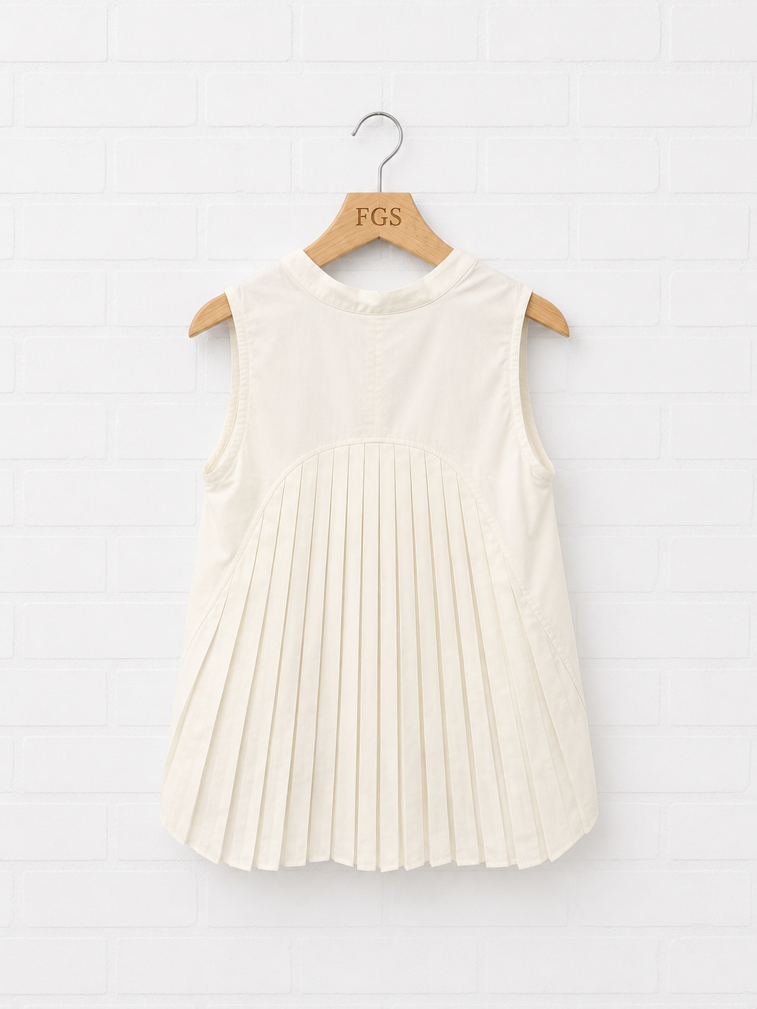 Hana San Top Esteban Ivory Blouse-36