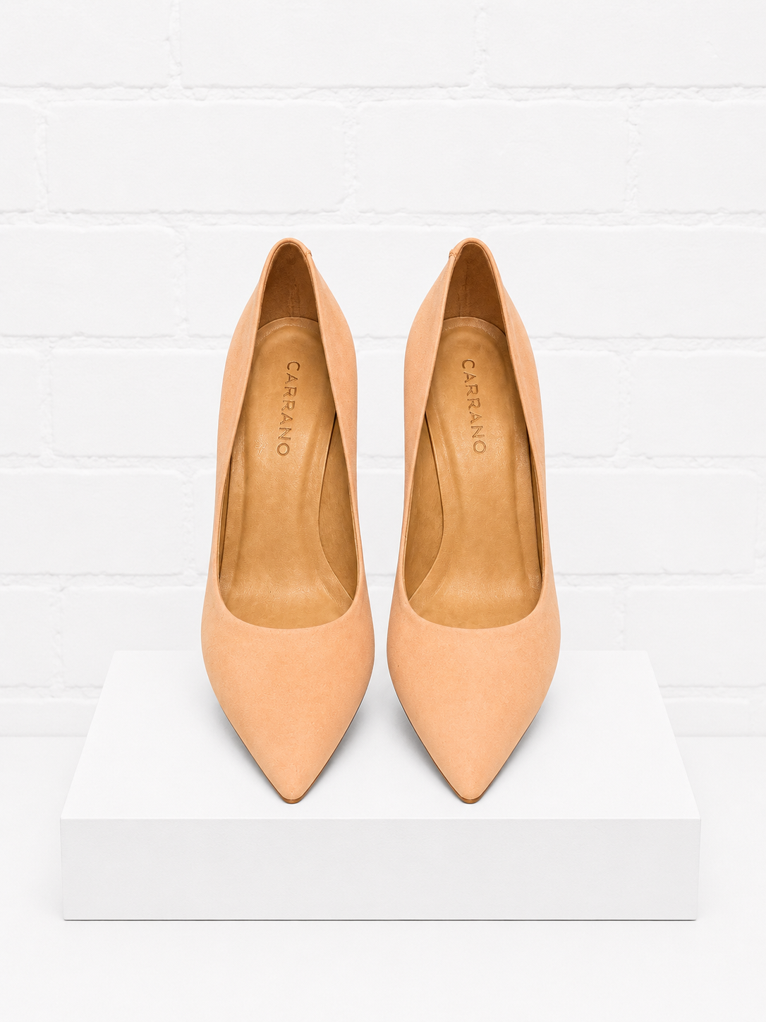 Carrano Nude Pointed-Toe Pumps-7