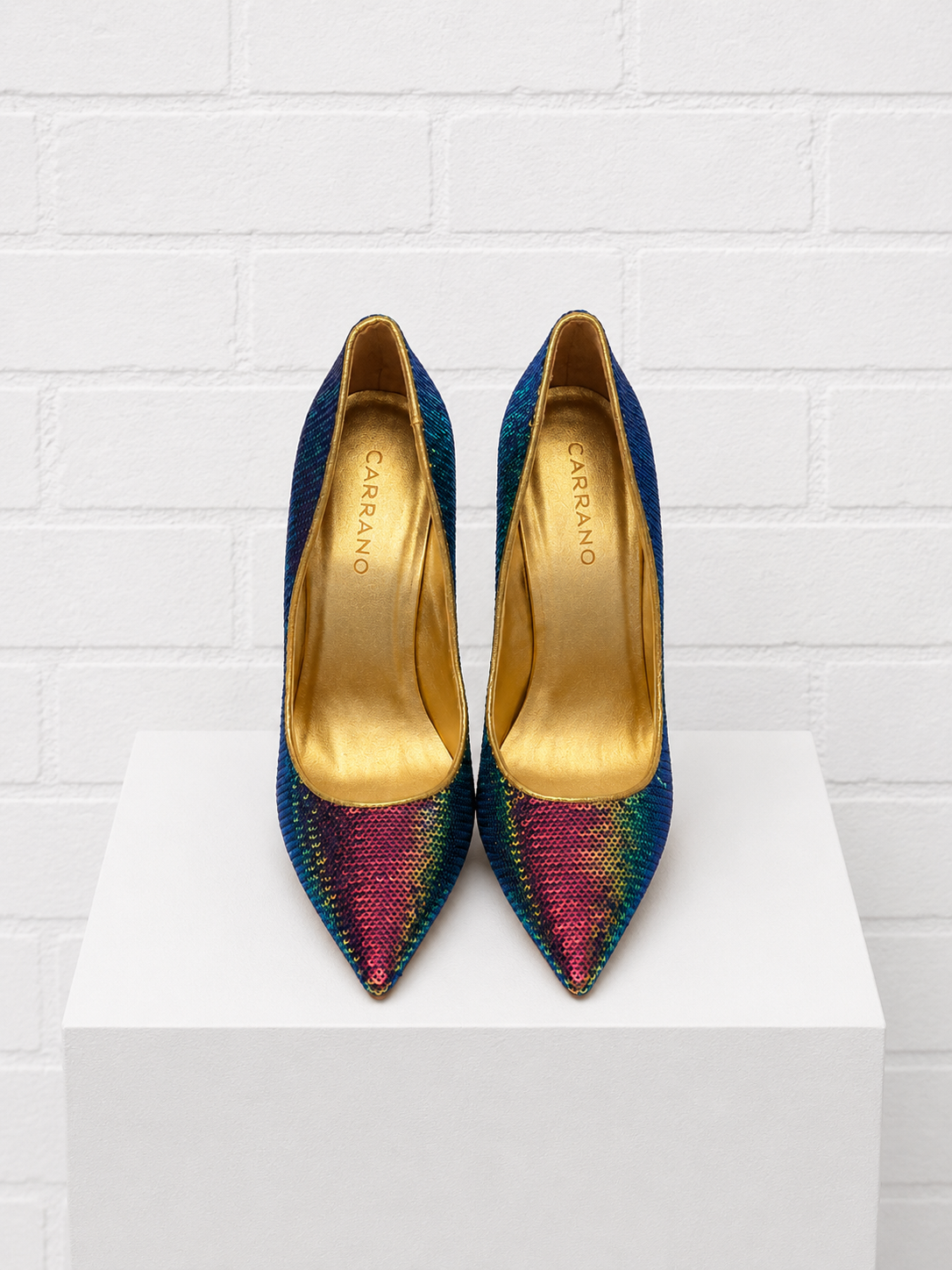 Carrano Cherri Sequin Pumps- 8