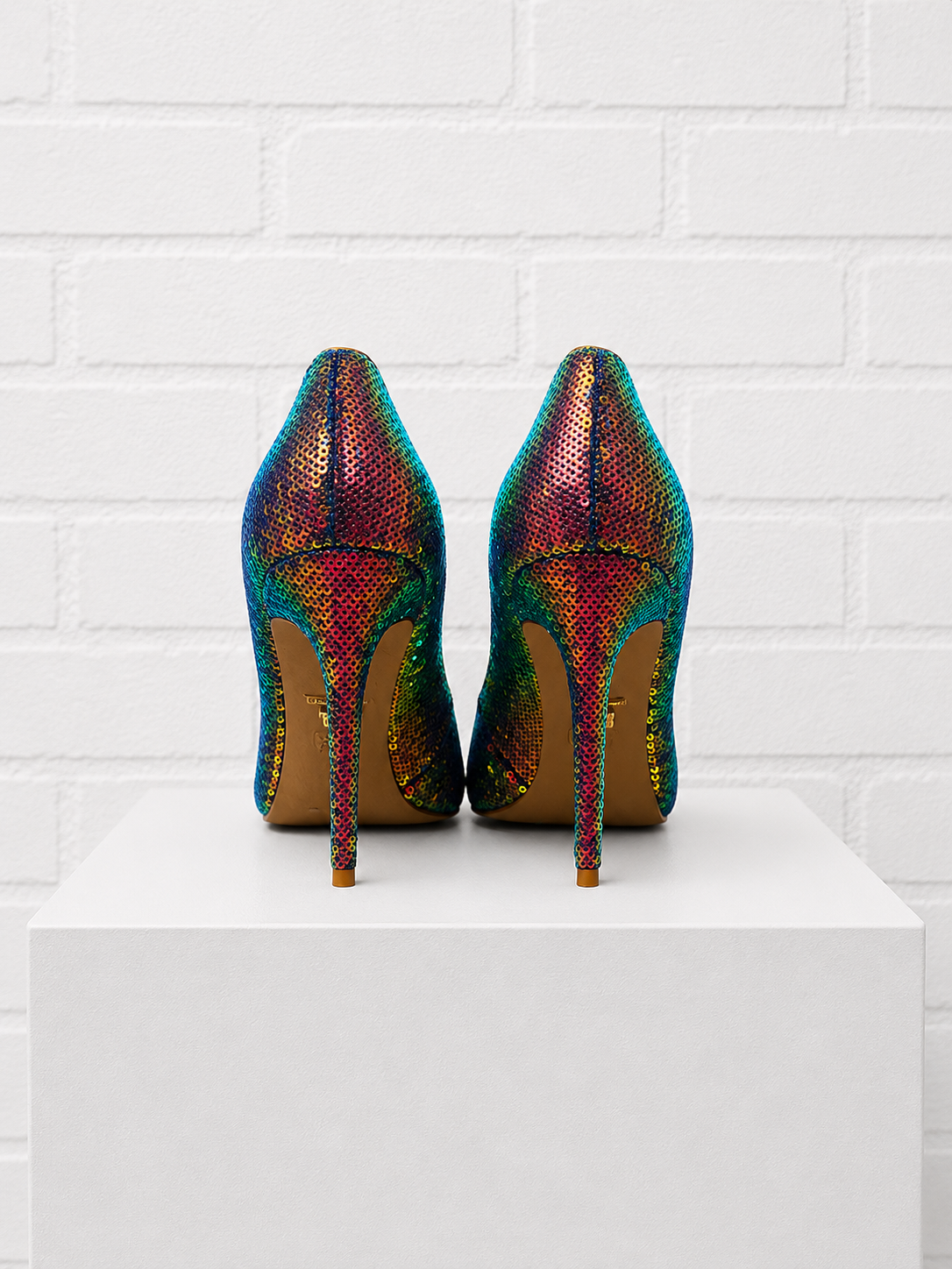 Carrano Cherri Sequin Pumps- 8