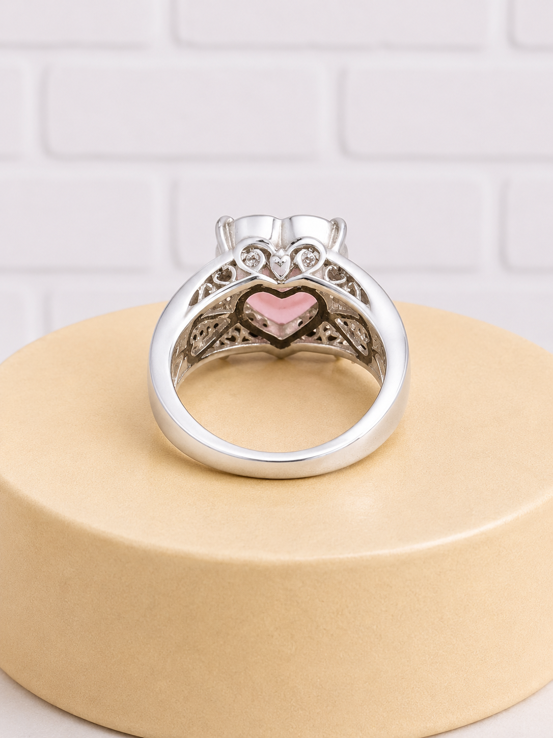 Sterling Silver Opal, Topaz & Diamond Ring — Size 7
