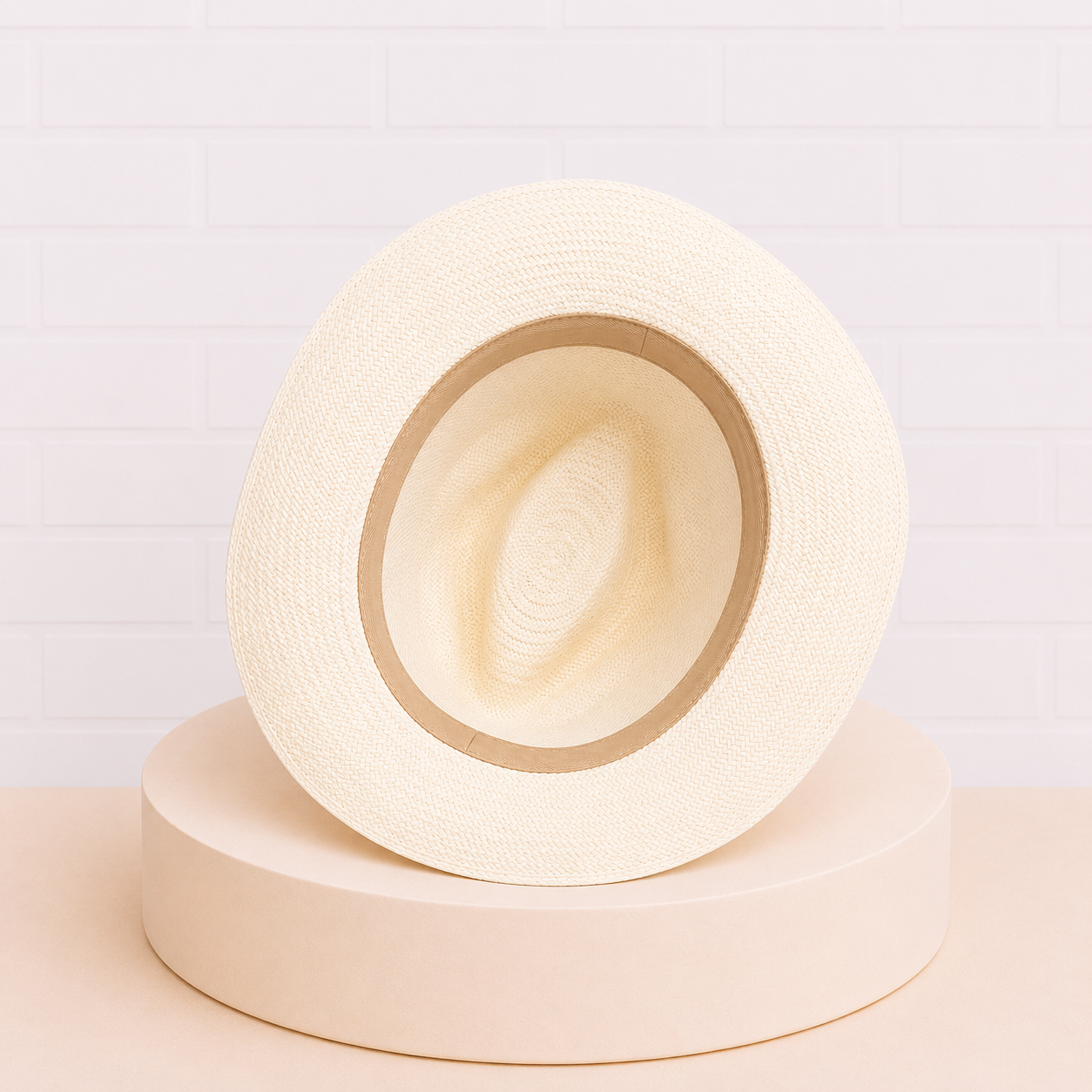 Habana White Lace Panama Hat — XL